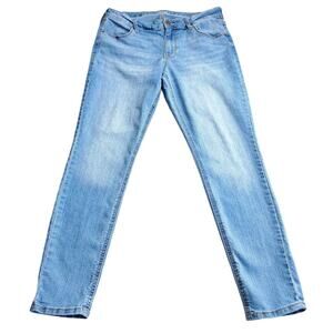 Old Navy Super Skinny Ankle Womens Jeans Junior Size 5 Stretch Light Wash
